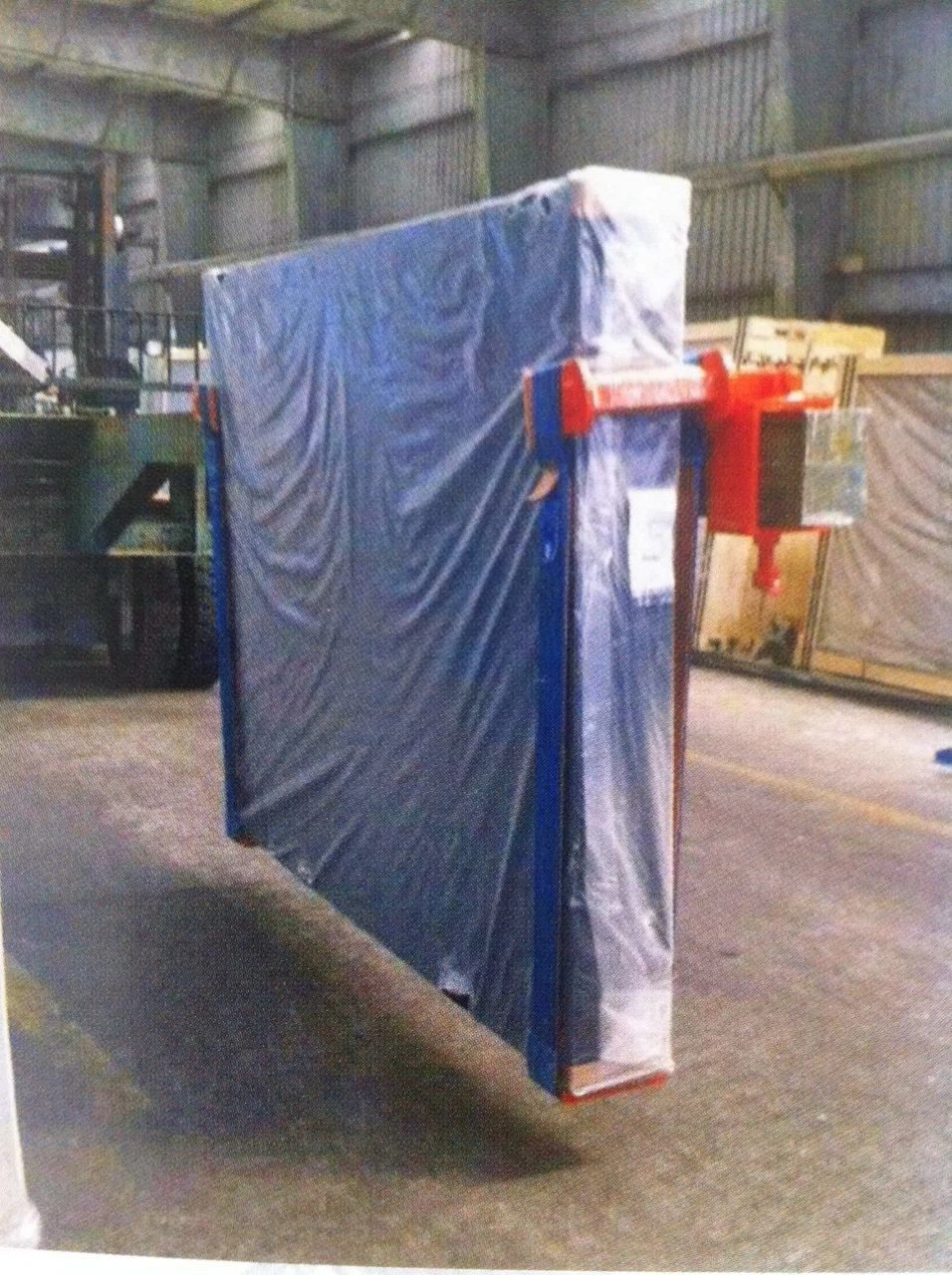 Forklift Truck Extension Boom Fork Skewer Attachment For Glass Loading And Unloading